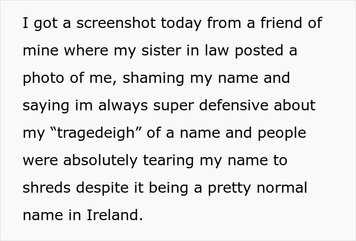 Husband Roasted After Sister Publicly Mocks His Wife’s Traditional Name, Calling It Her “Tragedeigh” Husband Roasted After Sister Publicly Mocks His Wife’s Traditional Name, Calling It Her “Tragedeigh”