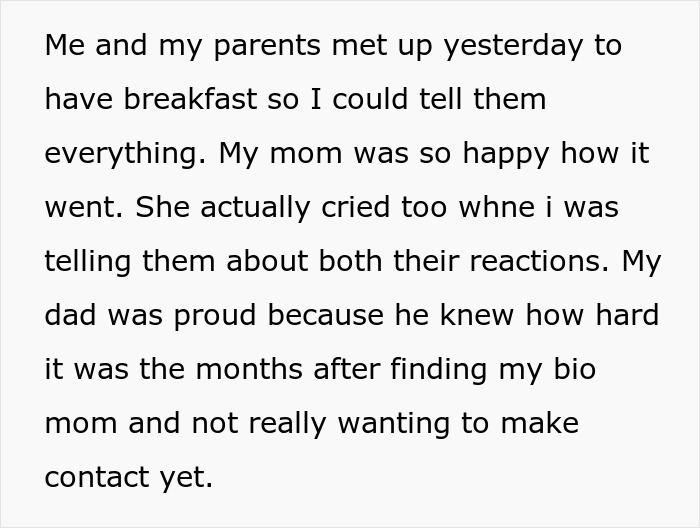 Netizens Encourage This Guy To Tell His Bio Mom Who He Is, Emotions Overflow In The Following Update Netizens Encourage This Guy To Tell His Bio Mom Who He Is, Emotions Overflow In The Following Update