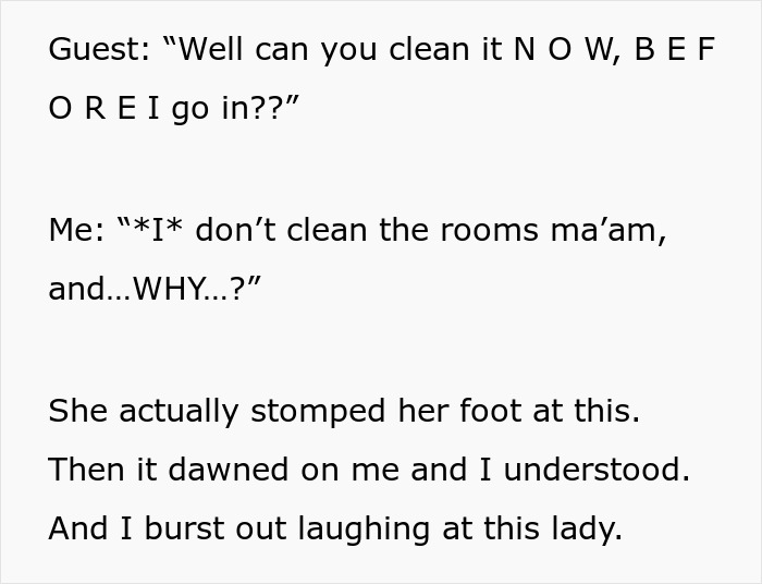 Karen Realizes Her Mistake After Lashing Out At Hotel Employee, Walks Away Without A Word Karen Realizes Her Mistake After Lashing Out At Hotel Employee, Walks Away Without A Word