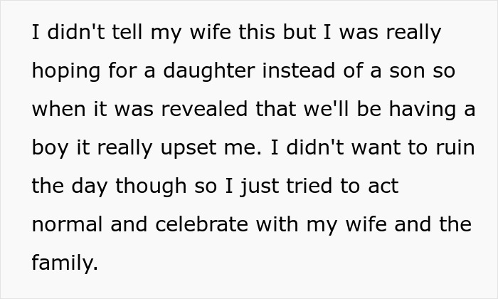 Woman Catches Husband Crying After Gender Reveal, Sends Him To Sleep On The Couch