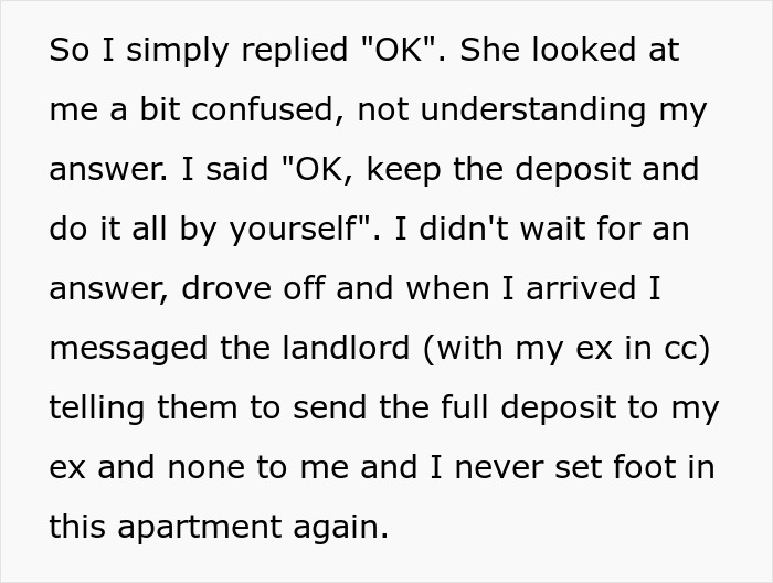 Woman Thinks She&rsquo;s Threatening Her Ex-BF But He Sees It As An Opportunity To Never See Her Again