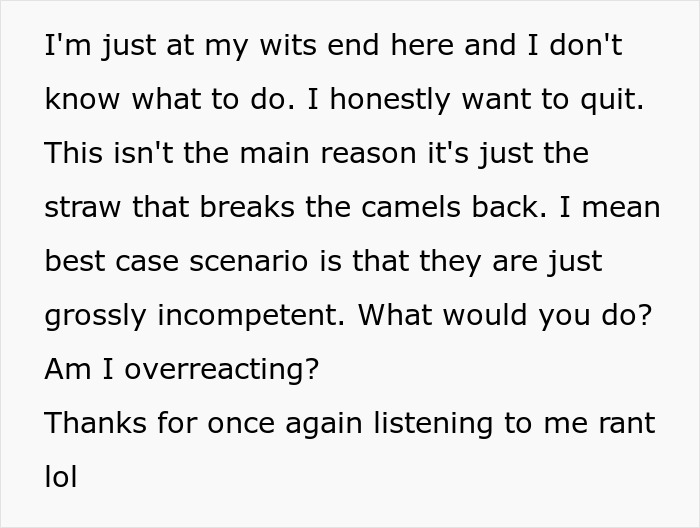 Waiter Learns He's Been Lying To Customers About Vegetarian Food After Checking The Ingredients