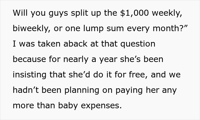 Woman Reassures Couple She&rsquo;ll Babysit Her Grandchild For Free Until It&rsquo;s Actually Due To Be Born