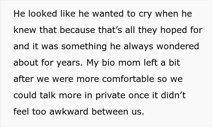 Netizens Encourage This Guy To Tell His Bio Mom Who He Is, Emotions Overflow In The Following Update Netizens Encourage This Guy To Tell His Bio Mom Who He Is, Emotions Overflow In The Following Update