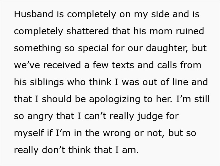 MIL Tells Granddaughter Santa “Isn’t Real”, Gets Arrested After Things Escalate MIL Tells Granddaughter Santa “Isn’t Real”, Gets Arrested After Things Escalate