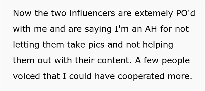 &ldquo;Sorry Guys, It&rsquo;s My Cheat Day&rdquo;: Person Refuses To Appease Influencers At A Restaurant