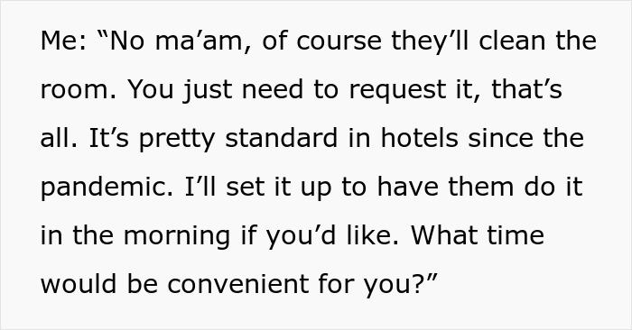Karen Realizes Her Mistake After Lashing Out At Hotel Employee, Walks Away Without A Word Karen Realizes Her Mistake After Lashing Out At Hotel Employee, Walks Away Without A Word