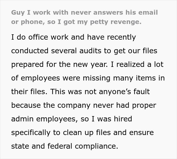 “Paul Never Answered Me”: Employee Upset Over Arrogant Colleague, Ends Up Teaching Him A Lesson “Paul Never Answered Me”: Employee Upset Over Arrogant Colleague, Ends Up Teaching Him A Lesson