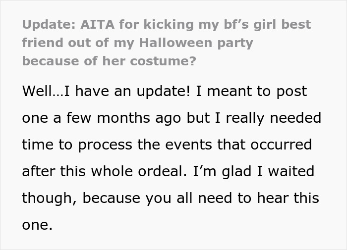 “Dressed As A Pumpkin”: Woman Kicks Out Halloween Party Guest Over Inappropriate Costume “Dressed As A Pumpkin”: Woman Kicks Out Halloween Party Guest Over Inappropriate Costume