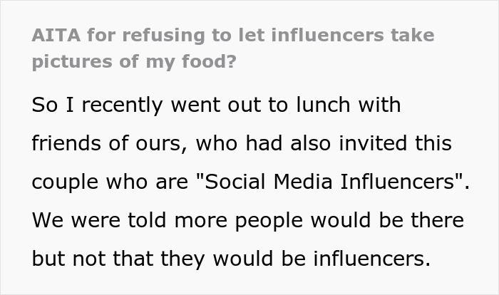 &ldquo;Sorry Guys, It&rsquo;s My Cheat Day&rdquo;: Person Refuses To Appease Influencers At A Restaurant