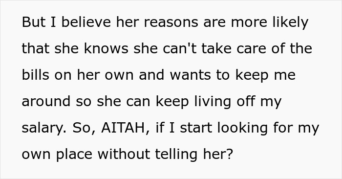 Wife Asks For Divorce After 15 Years, Expects Partner To Continue Living With Her