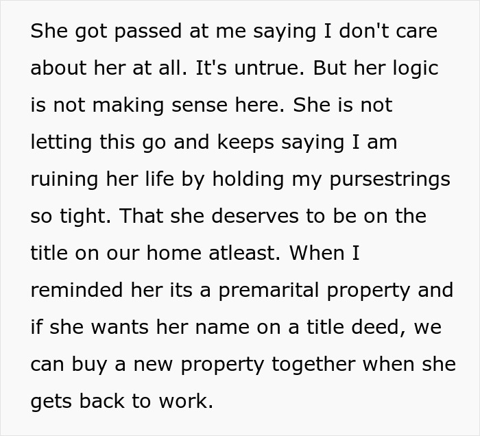 Wife Demands Her Husband Revoke Their Prenup Two Years Into Marriage, He Refuses