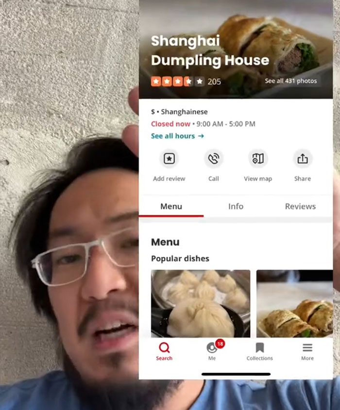 "The Chinese Restaurant 3.5 Rule": Guy Shares His Interesting Take On Ratings