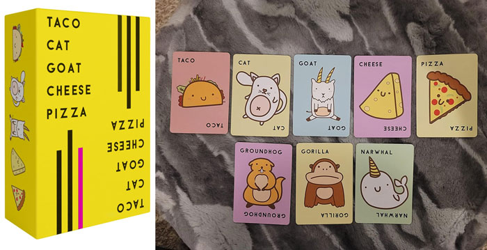 Taco Cat Goat Cheese Pizza: A wildly popular, simple, and hilarious game that will get your 12-year-old rolling in seconds and provides fast-paced, laugh-out-loud fun anywhere, anytime.