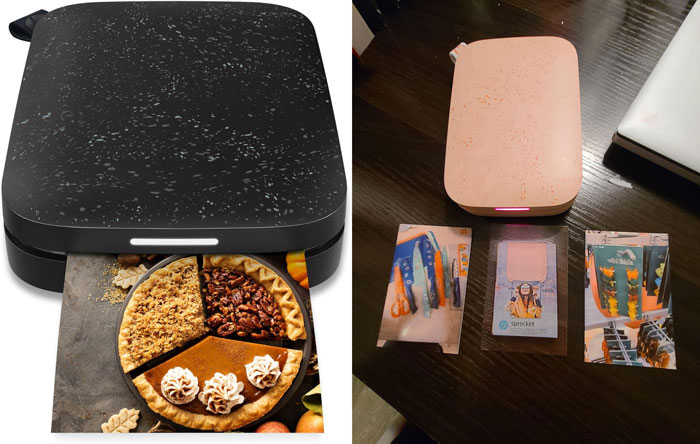 Portable 2x3" Instant Color Photo Printer: That'll transform your 12-year-old's smartphone into an instant photo lab, allowing for on-demand printing, complete with unique and customizable designs, ideal for creating and sharing albums with friends.