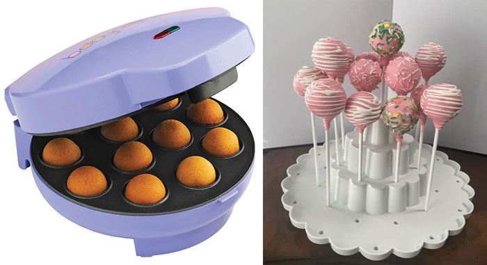 Cake Pop Maker: For creating fun and tasty mini desserts in just minutes, including everything needed for a perfectly delightful baking experience.