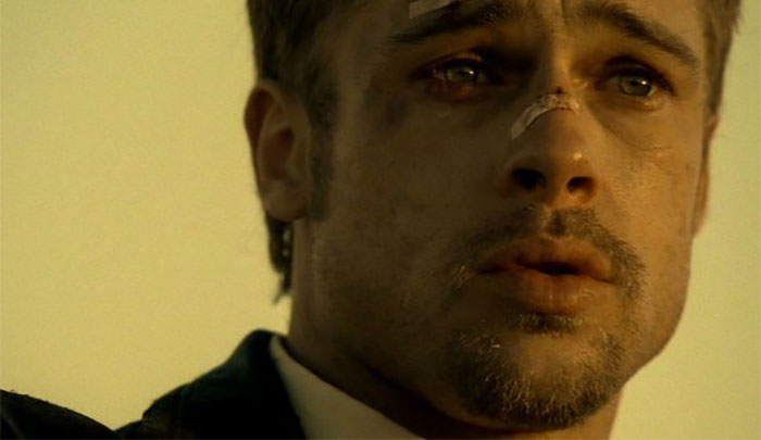 When Mills Realizes His Wife's Head Is In The Box! The Whole Expression Change Is Just Phenomenal