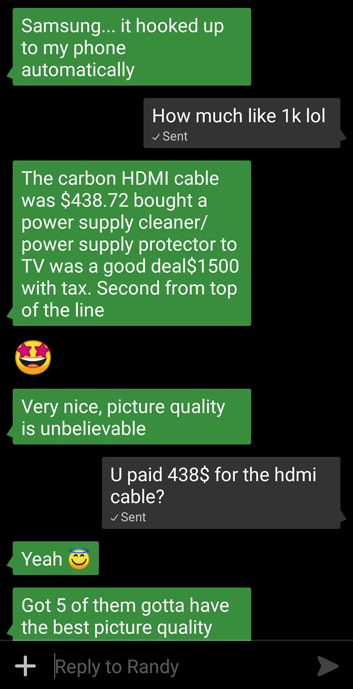 My Coworker Went A Little Crazy On HDMI Cables This Black Friday