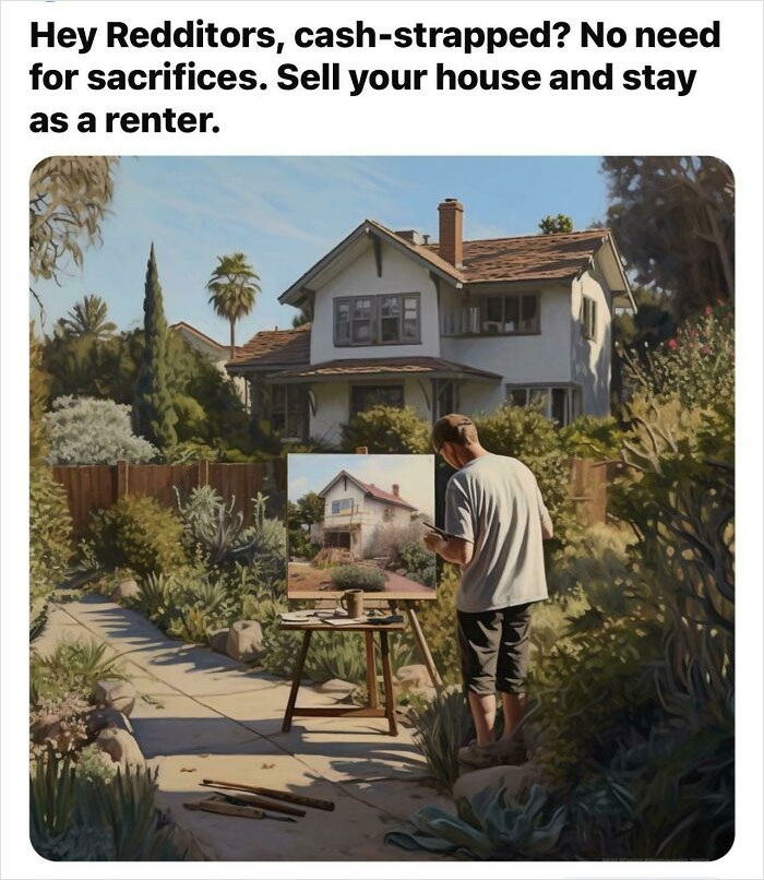 Ad I Just Saw. Imagine Becoming A Renter In Your Own Home. Ridiculous