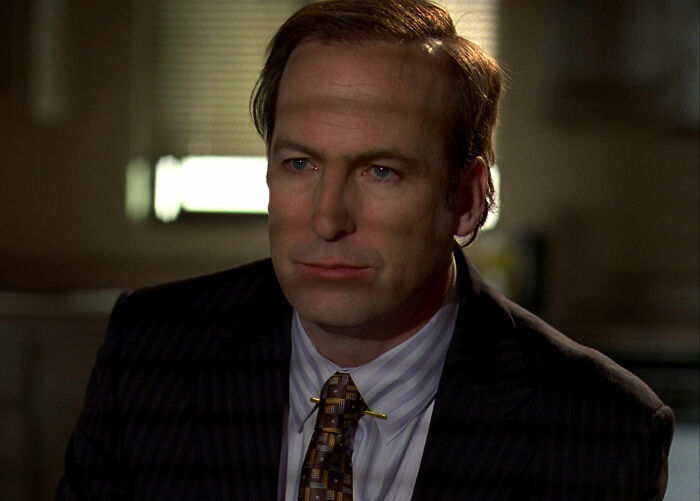 Saul Goodman looking from Breaking Bad