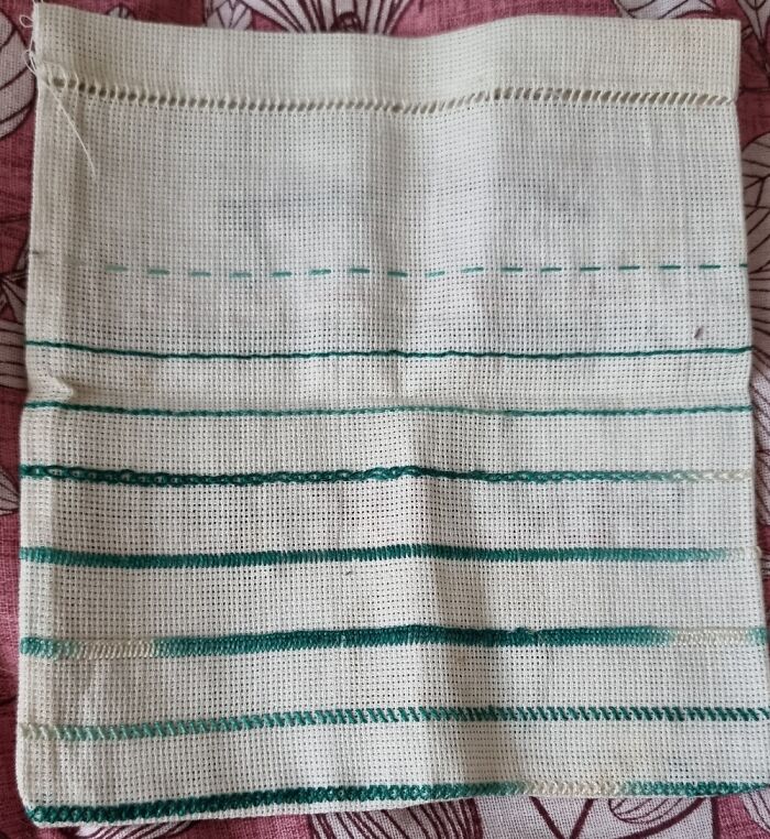 I Was Learning Sewing At School, And I Made This Little Bag