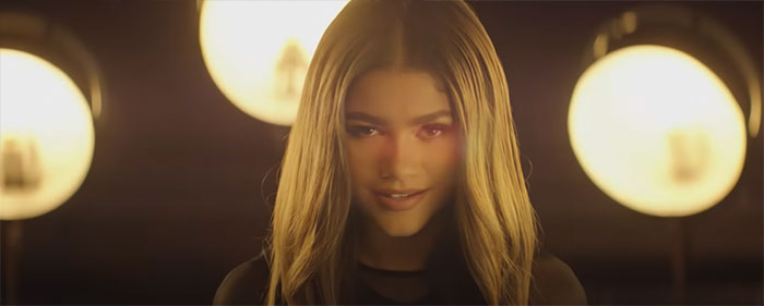 Moment from Zendaya music videoe