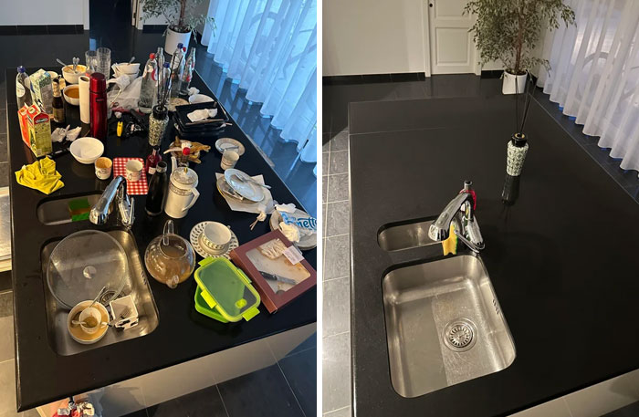 Just A Regular Cleanup After Sushi Dinner With Friends