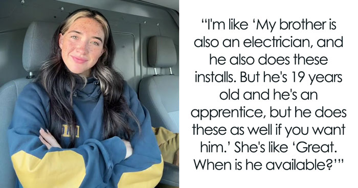 Client “Feels Uncomfortable” With Female Electrician Doing Her Job, Dismisses Her