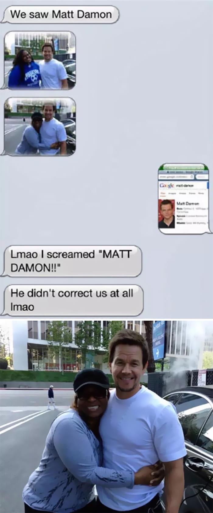 Omg Matt Damon