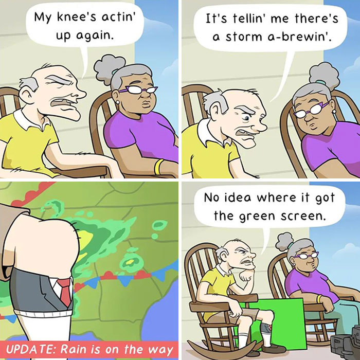 50 New Comics With Unexpected Endings That Are Hard Not To Laugh At, By Ricky Hawkins