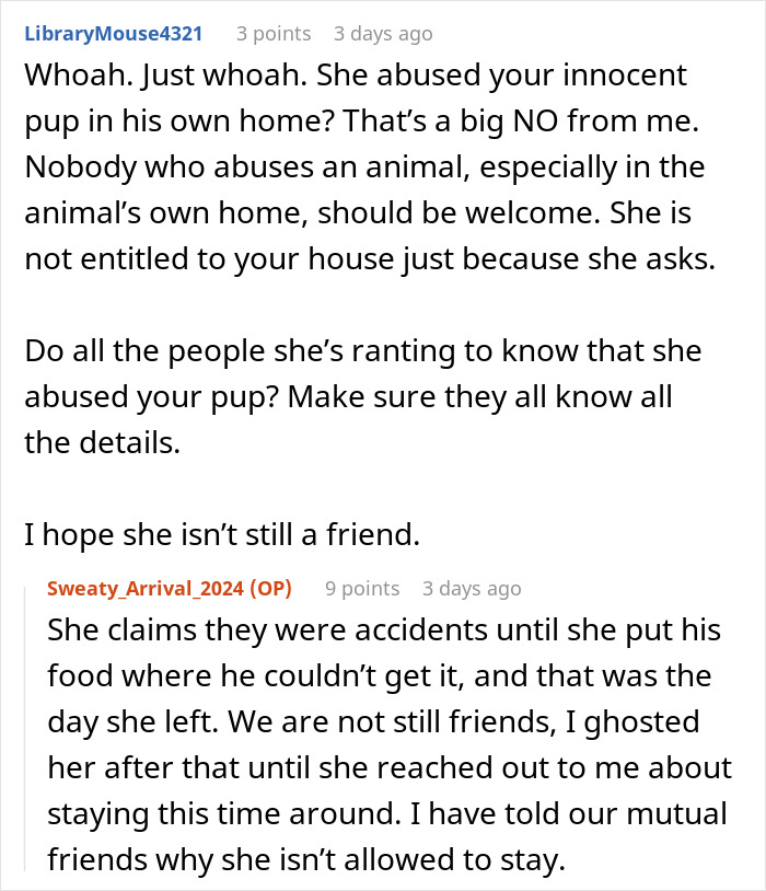 Woman Called A &ldquo;Monster&rdquo; For Letting Her Friend Be Homeless As She Mistreats Her Dog 