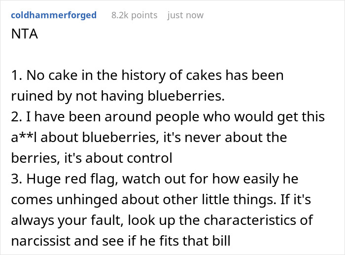 Man Dubs Wife An Overreactor After She Leaves When He Tosses A Cake She Made For Stepkid