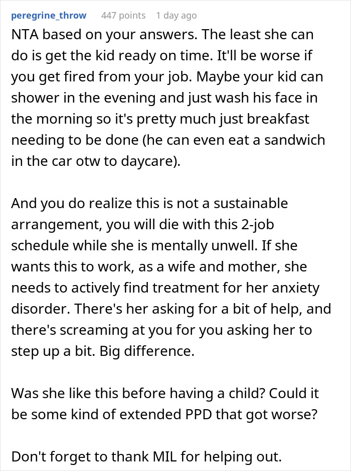 Guy With 2 Jobs Starts Simply Leaving When His Jobless Wife Can&rsquo;t Get Son Ready In Time For Daycare