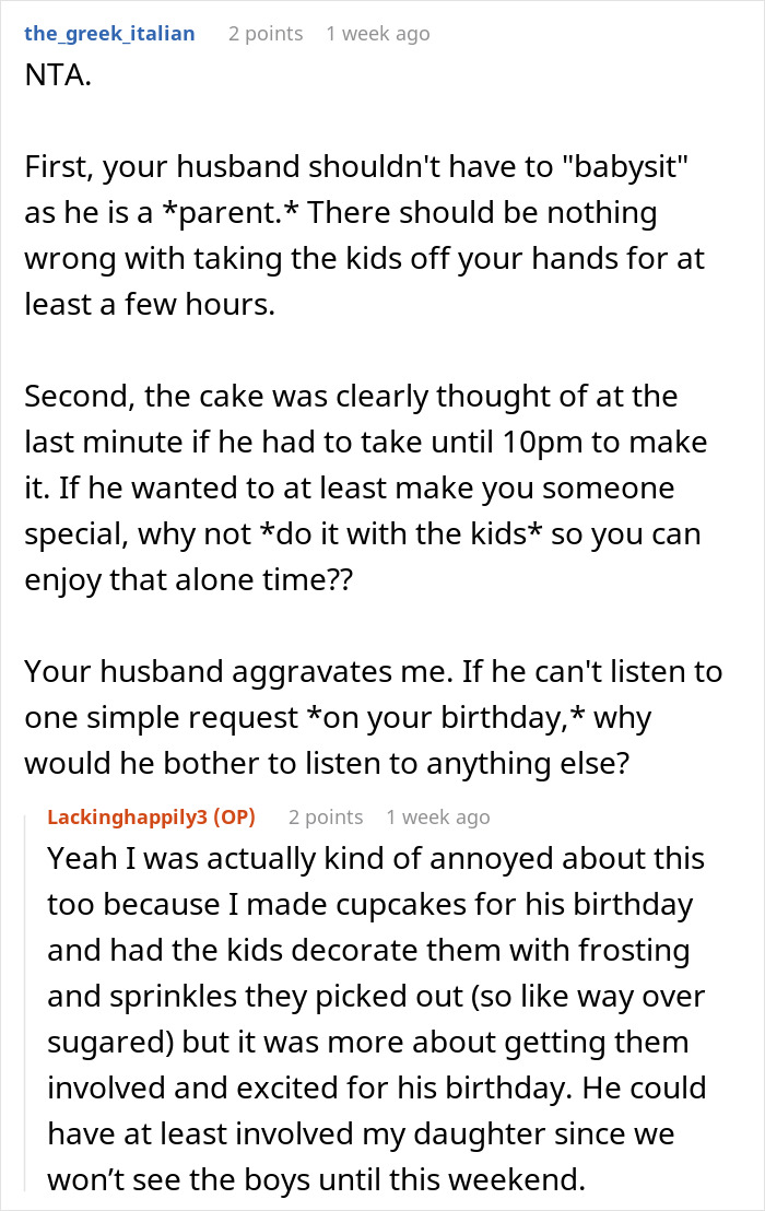 Woman Tells Husband Exactly What She Wants For Birthday, Gets Livid When He Just Ignores It