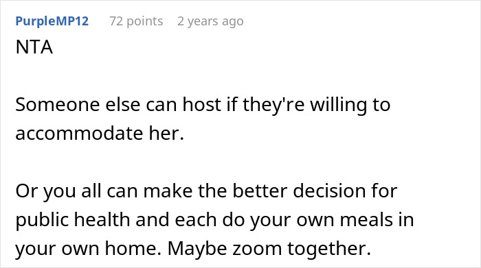 Woman Cancels Thanksgiving After 20 Years Of Hosting After SIL&rsquo;s Special Dietary Demands