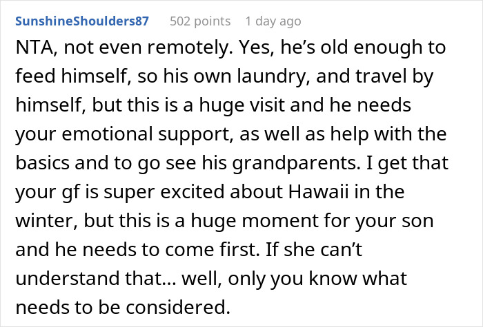 Woman Accuses BF Of Putting His Dying Ex-Wife Before Her Because He Postponed Their Vacation Woman Accuses BF Of Putting His Dying Ex-Wife Before Her Because He Postponed Their Vacation