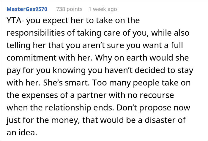 "It&rsquo;s Crazy To Me": Man Expects GF To Cover His Expenses Whilst He Looks For New Job, She Refuses