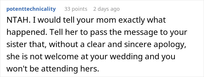 Woman Catches Jealous Sister About To Cut Her Wedding Dress, Bans Her From The Wedding Woman Catches Jealous Sister About To Cut Her Wedding Dress, Bans Her From The Wedding