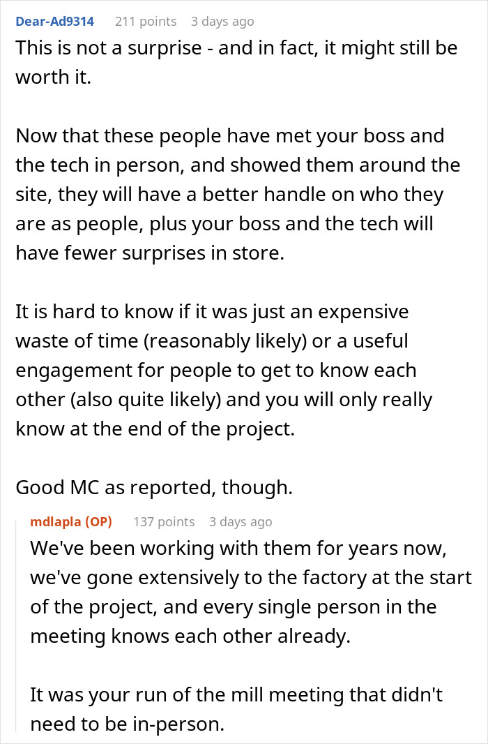 Company Sends Client Expensive Bill After Being Forced To Attend Meeting