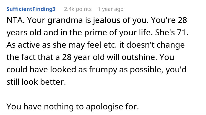 71 Y.O. Bride Accuses Granddaughter Of Upstaging Her, Internet Says She Needs A Reality Check