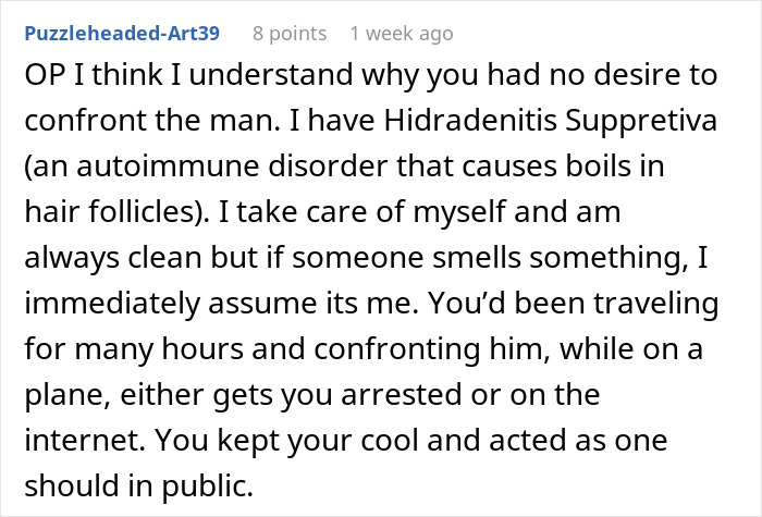 Jerk On A Plane Claims He Can't Sit Next To Smelly Passenger, Turns Out He's The One Who Stinks Jerk On A Plane Claims He Can't Sit Next To Smelly Passenger, Turns Out He's The One Who Stinks