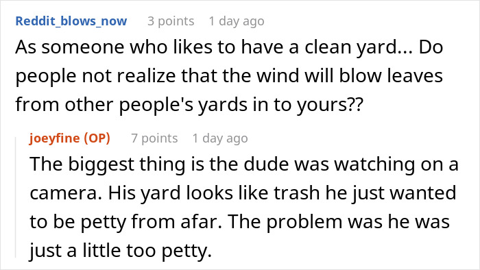 Neighbor Calls Police Because Of A Few Leaves, Regrets It After This Guy Gets Revenge