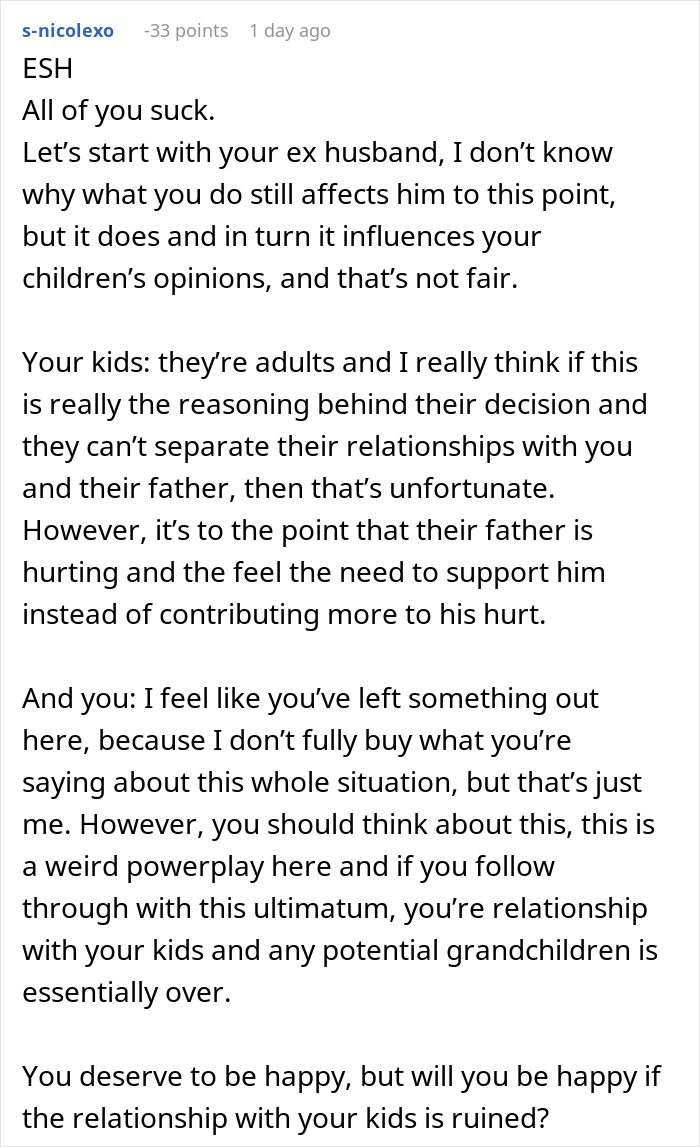 &ldquo;I Was Blamed For Ruining Dad&rdquo;: Mom Done Catering To Ex&rsquo;s Happiness, Gives Kids An Ultimatum