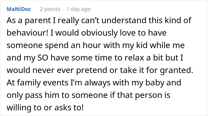 Woman Is Tired Of Family Dumping Their Kids On Her At Events, Stops Going