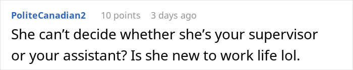 Power-Tripping Karen Acts Like A Coworker Is Her Assistant, Comes To Regret It