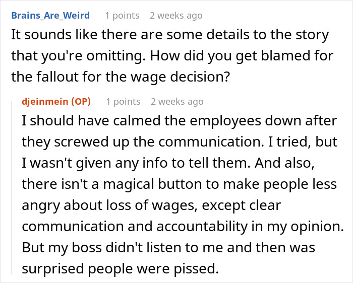 Boss Tries To Use Burned-Out Worker As A Scapegoat, She Quits Boss Tries To Use Burned-Out Worker As A Scapegoat, She Quits