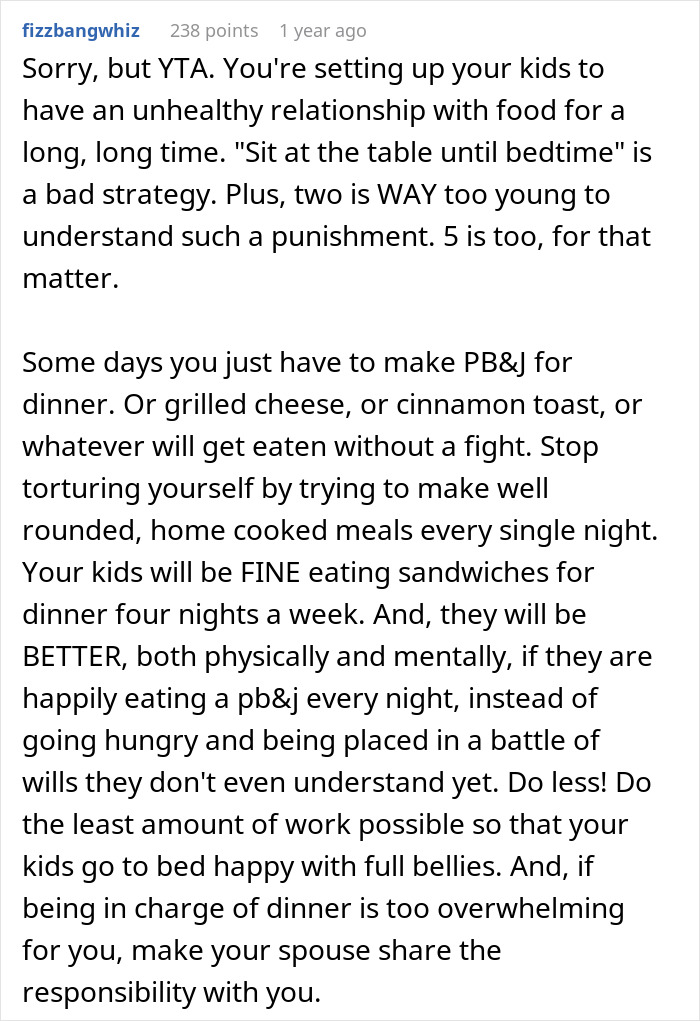 &ldquo;I Could Hear His Tummy Grumble&rdquo;: Mom Asks If She&rsquo;s A Jerk For Sending Kids To Bed Hungry