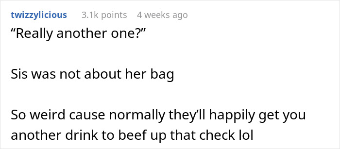 Waitress Judges This Woman For Having Another Drink, Loses Out On A Hefty Tip Waitress Judges This Woman For Having Another Drink, Loses Out On A Hefty Tip