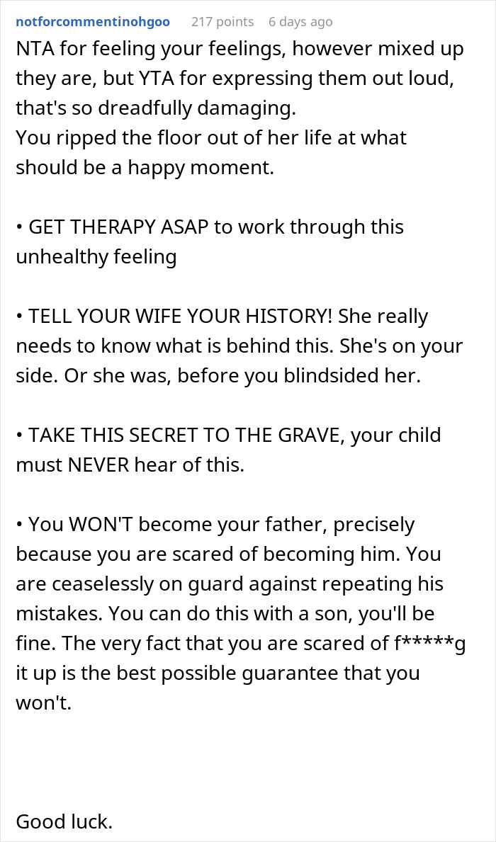 Woman Catches Husband Crying After Gender Reveal, Sends Him To Sleep On The Couch