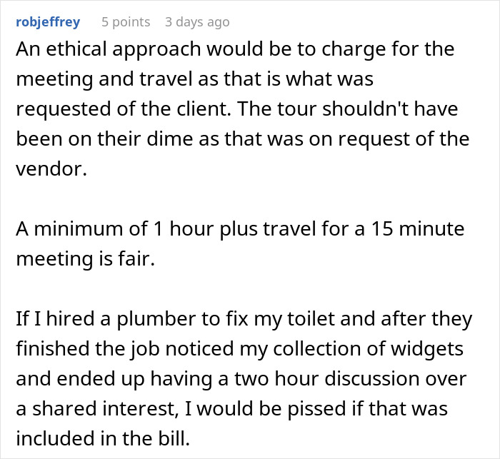 Company Sends Client Expensive Bill After Being Forced To Attend Meeting